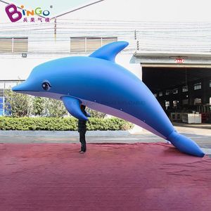 Wholesale Inflatable Giant Dolphin Balloon for Ocean Theme mondetta outdoor project Carnival Parade Advertising