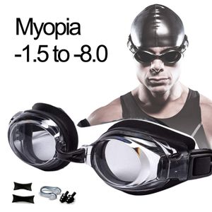 goggles Swimming Goggles Myopia Professional Antifog UV Glasses Men Women Silicone Diopters Swim Sports Eyewear Optional Case 230617