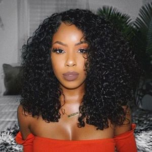 Water Wave Frontal Wig 13x4 Water 100% Human Hair Lace Front Wig For Women Brazilian Deep Curly Closure Wigs