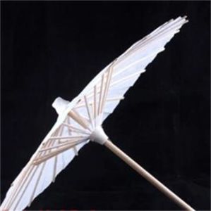 Simple bridal wedding parasols White paper umbrellas Chinese mini craft umbrella 4 Diameter wedding umbrellas 20 30 40 60cm