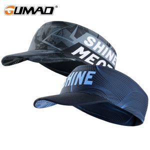 Snapbacks Summer Running Caps Breattable UV Protection Baseball Hats Cykling Vandring Beach Sport Tennis tom Top Sun Visor Hat Män kvinnor 230615