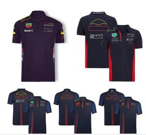 Herren T-Shirts F1 Racing Poloshirt Sommer neues Revers Body Shirt im gleichen Stil benutzerdefinierte JKNT