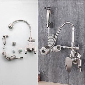 Kitchen Faucets Exposed Install Faucet And Cold Water Sink Tap Wall Mounted Outlet Pipe