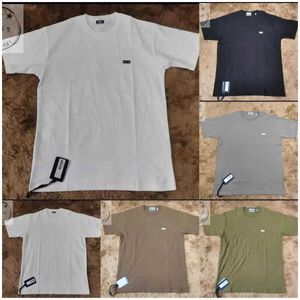 Sechs Farben Kleine Sommer Kith the Dye T-shirt Männer Frauen Qualität Klassische Flocked Box Tee Oversize Kurzarm hc