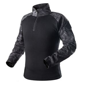 Outros Artigos Esportivos Camisas do Exército dos EUA Camisa de Caça Militar Tática Para Homens Pulôver Airsoft Camo Tops Camisas de Combate Roupas de Caça Camisa Rapid Assault 230617