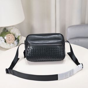 Najlepsi projektanci wysokiej jakości torby na ramiona oryginalne skórzane mężczyźni Messenger Bag luksusowa marka tkana torebka modna koreańska torba crossbody torb