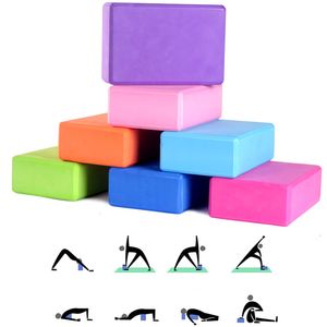 Yoga Blocks 2-Pack Yoga Blocks Set 10 Color EVA Foam Soft Block Exercise Fitness Sport for Yoga/Meditation/Pilates/Stretching 230617