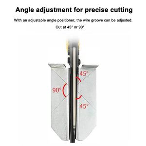Tang 45 90 stopni nożyczka Multi Angle MITRE DUCT CUTTER PVC PPR PPR Cutter Cutter Cutter VSJ110xc