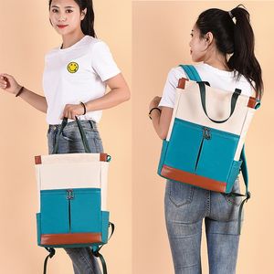 Designer Bag Oxford Waterproof Women ryggsäck bärbar dator stor kapacitet axelpåsar kvinnliga ryggsäck märke satchel rese väska