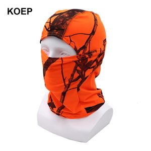 Cykling Caps Maski Koep taktyczny kamuflaż Balaklava Full Face Mask Wargame Army Outdoor Hunting Cycling Sport Helmet Cap 2306617