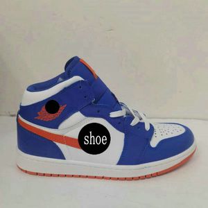 Sports Retro 2023 NOWOŚĆ 1 Blue Orange Men/Women/Dzieci Bugi koszykówki 1s Mid Game Royal/Rush Orange-Phantom Youth GS Sport Basketball Sneakers