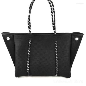 Einkaufstaschen Damentasche Wasserdicht One Shoulder Windel Business Strandtasche Neopren Große Kapazität Euramerican