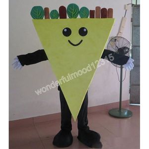 Pizza Water Drop Mascot Trajes Carnival Hallowen Gifts Unisex Adults Fancy Party Games Outfit Holiday Outdoor Advertising Outfit Terno