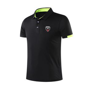 DC United Erkek ve Kadın Polo Moda Tasarımı Yumuşak Nefes Alabilir Örgü Spor T-Shirt Açık Hava Spor Gündelik Gömlek