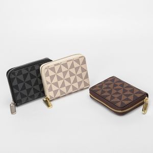 Модная короткая ручная сумка для модных карточек сумки на молнии женские кошельки короткие монетные кошелек