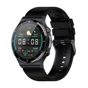 E88 smartwatch elettrocardiogramma della temperatura corporea monitoraggio della frequenza cardiaca ricarica wireless orologio da polso intelligente