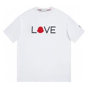 Fashion T Shirts Hearts Mens Women Couple Designers LOVE Letter Heart Pattern T-shirts Tees Man S Casual Luxurys Clothing Street Shorts Sleeve Clothes