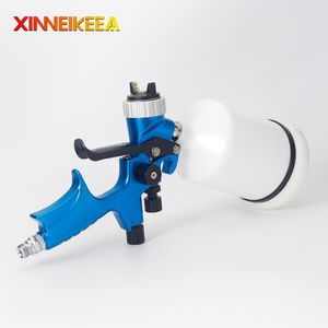 Spraypistolen New HVLP Boutique Environmental Protection Spray Gun High Atomization Professional Spray Gun Nozzle 1.3mm Cup Capacity 600ml