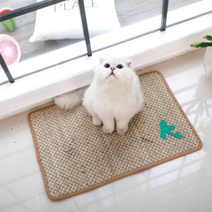 MATS HOOPET PET CAT MAT SCRABTHING PAD CATS PLAWS WEARRESSISTANT SOFA Protection Carpet