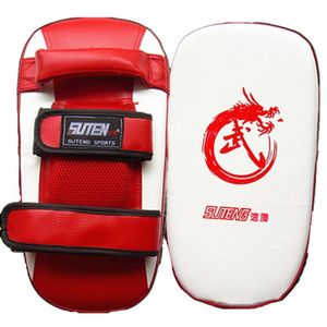 Sand Bag Boxe Muay Thai Square Punching Pad Curved Strike Shield Boxe Training Mitt Punching Pad Boxing Practice Equipment 230617