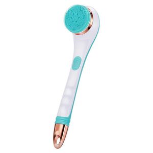 Scrubbers 5in1 Electric Cleaning Bath Massage Shower Brush Interchangeable Clean System Long Handle Bathroom Scrub Skin Health Care Tool