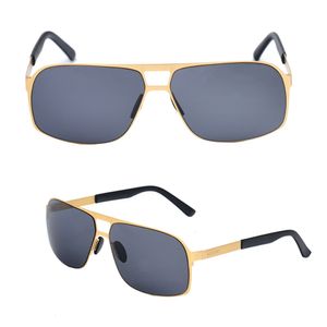 óculos de sol clássicos de luxo, janela protetora de praia, óculos de sol de designer de alta qualidade, armação de metal, óculos de sol de pesca masculinos, cores clássicas