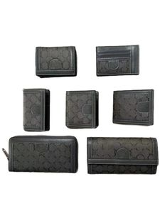 Classic Ophid Series Mens Wallet Luxo Black Metal Fivela Portable Snap Fold Zero Wallet Men's Wallet Ladies Clutch Bags Storage Wallet Women Purses G7734943