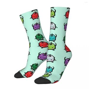 Men's Socks Hip Hop Vintage Keepers Of The Forest Crazy Men's Compression Unisex Pixel Harajuku Pattern Printed Happy Crew Sock