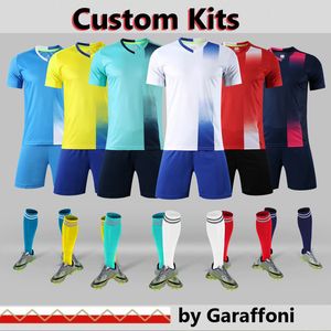 Andra sportartiklar Custom Made Soccer Jersey Clothing Wholesale 100% Polyester Football Shirt 230617