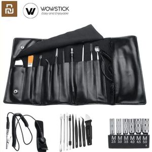 Schroevendraaiers för Xiaomi Wowstick Antistatiska mobiltelefonreparationsverktyg Kit Tillbehör Pincettezers Scythe Cleaning Brush Antistati handledsrem