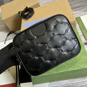 High Quality Bag Designer Bag Womens Leather Shoulder Bag Vintage Solid Color Crossbody Bag Portable Wallet Card Bag 702234