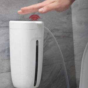 Conjuntos de dispensador de sabão de espuma automático portátil único sistema de limpeza de toalete bacia para hotel casa banheiro decoração acessórios