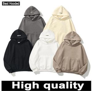 Ess hoodies mens designer hoodies woman hoodie mode trend vänner hoodie svart och vit grå tryckt brev topp dröm hoodie storlek s-xl hoodie