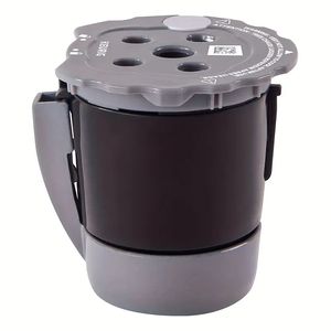 1PCコーヒーフィルターカプセル補充可能な再利用可能なkカップカラフコーヒーフィルターポッドkeurig