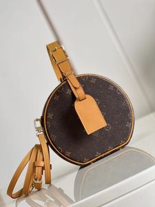 M43514 Modische Damen-Handtasche, Zylindertasche, Logo-geprägte Umhängetasche