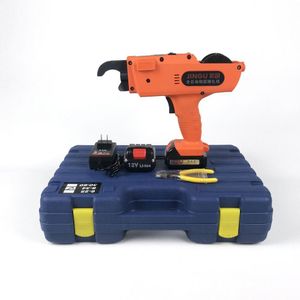 Boormachine Rebar Tying Machine 12V4500MAH 2PCSバッテリーと1PCを結ぶワイヤーハンドヘルドミニチュアモーターツールを使用した自動鉄筋層バインド