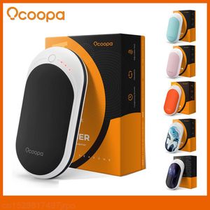 Aquecedores Ocoopa Hand mais quente recarregável 5200mAh Electric Portable Pocket Heater Therapy para Raynauds caçando o Golf Camping Mulher Men.