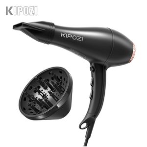 Dryers Kipozi Professional Hair Dryer 2200w High Power Negative Ionic Blow Dryer Fast Dry Salon Grade Powerful Hairdryer Hair Care