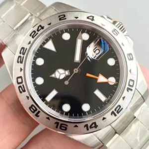 2023 Rol Explorer AAA 3A Kaliteli Marka Bantları 42mm Erkekler Saatler 216580RN Orijinal Yeşil Kutu Otomatik Mekanik Safir Oystersteel Watch C06