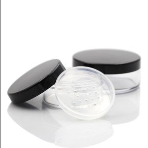 24 x 30g 50g Empty Powder Containers With Sifter For Cosmetic Powder, Sifter Plastic Jar Loose Powder Tin Box Pot Wholesale Nnbbk