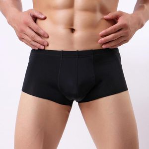 Underpants Boxershorts Boxers Bamboo Fiber Modal Underwear Homme Man Soft Cotton Boxer Shorts Men Sexy Men's Panties J04