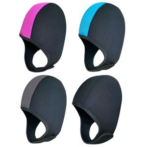 Yüzme Kapakları 2.5mm Neopren Tüplü Dalış Davlumbaz Wetsuit Hood Dive-Cap Sörf Termal Kaput 230617