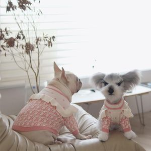 Suéteres Designer Roupos de cachorro Roupos de cachorro Pet Autumn e Winter Warm Sweter