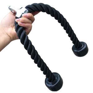 Paski oporowe nylonowe sznurka Tricepdown trening trening mięśni Pull Rope Gym Push Curd Bodybuilding Fitness Sprzęt siłowy 230617