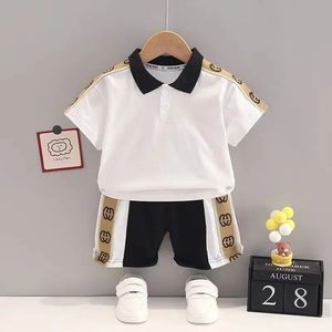 Einzelhandel Baby Kleidung Set T-Shirt Shorts Kleinkind Casual Kleidung Kinder Trainingsanzug Kinder Jungen Cartoon 2 Teile/satz