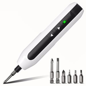 Schroevendraaiers Deli Electric Screwdriver laddningsbar automatisk skruvmejsel Handborr Multifunktion Electric Power Tools 3.6V