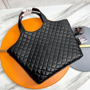 7A bolsa de compras de couro macio bolsa de designer de luxo bolsa de ombro feminina Icare maxi bolsa acolchoada pele de cordeiro luxo moda compras bolsa de praia grande as sacolas