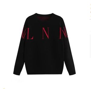 Designer Autumn Mens tröja Kläder Pullover Slim Fit Casual Sweatshirt Geometry Patchwork Color Print Male Fashion Woolly Jumper S-2XL