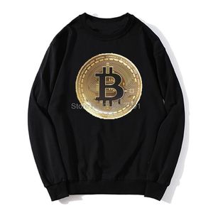 Herren Hoodies Sweatshirts Gold Bitcoin Hoodie Kryptowährung Kryptowährung Geek Unisex Fleece Sweatshirt Männer O-Ausschnitt Hoodies Pullover Streetwear Harajuku 230617