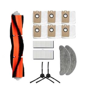 Rengöringsborstar Roller Brush Filters Side Dust Bags Kit för IMOU Robot Dammsugare Moppduk Moppingdukar Sveper Tool 230617